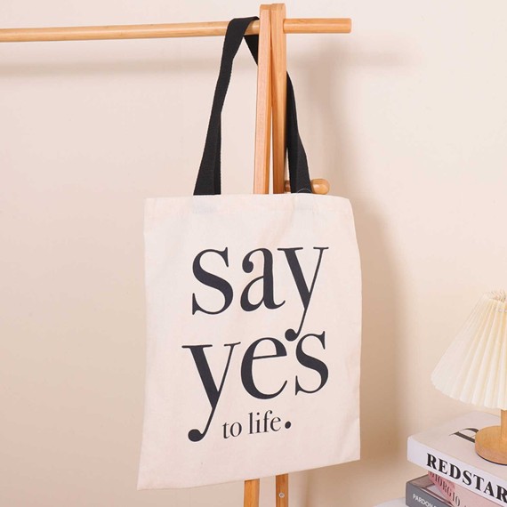 Ladys bags XIMI 6941963962599 SIMPLE LEISURE CANVAS BAG (LETTER) (962599)