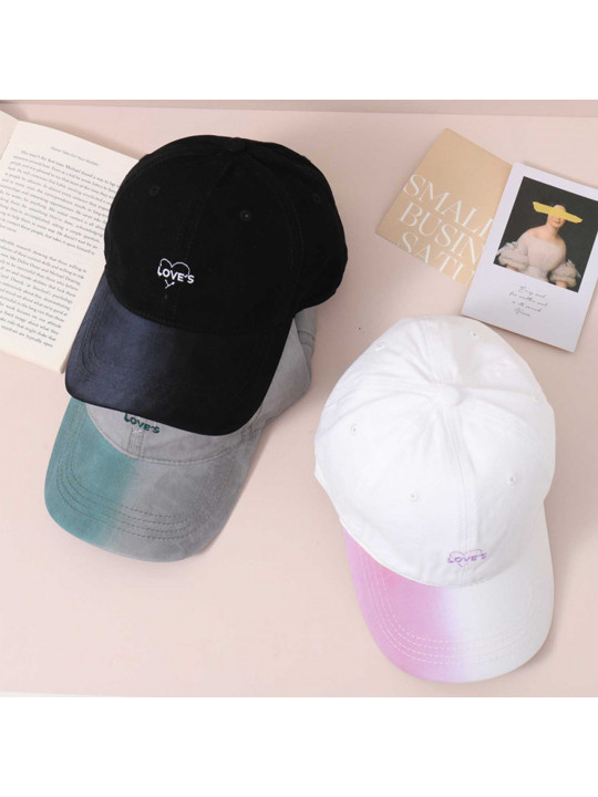 Ամառային գլխարկներ XIMI 6941963963299 FASHION TRENDY LETTER COLOR CONTRAST BASEBALL CAP (963299)