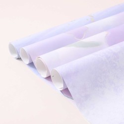 Gift boxes XIMI 6941963964203 DREAM PURPLE SERIES GIFT WRAPPING PAPER ROLL  (964203)