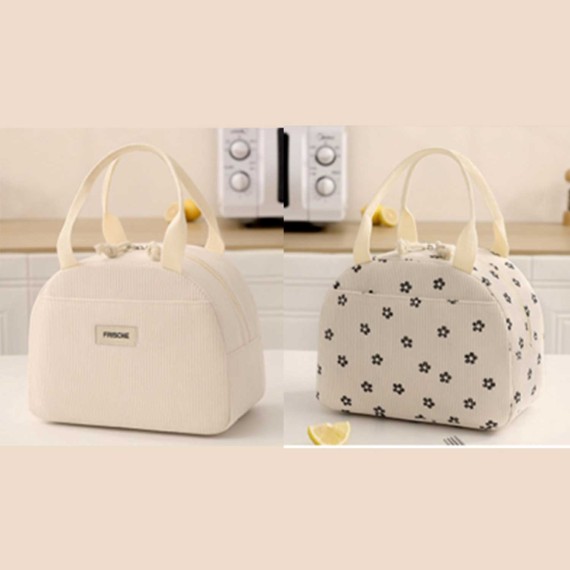 Сумка для обеда XIMI 6941963965002 REFRESHING CORDUROY SEMICIRCULAR LUNCH BAG (965002)