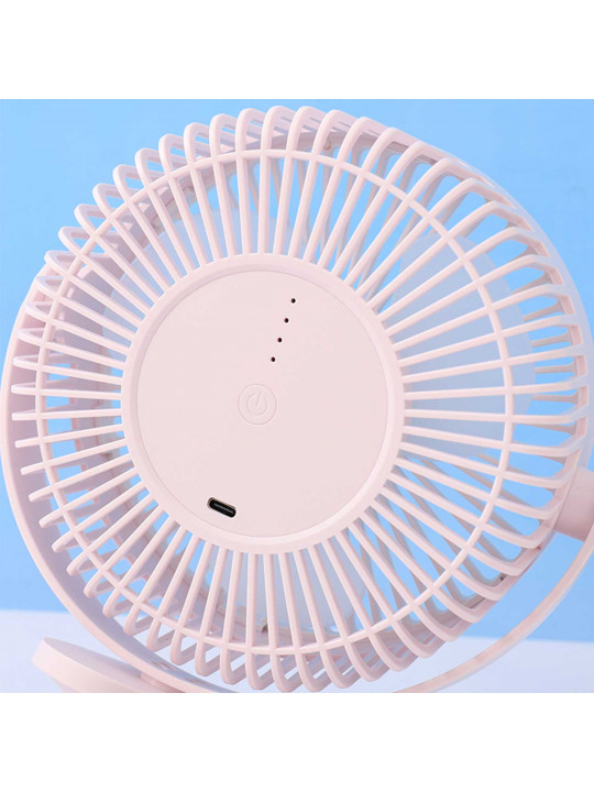 Փոքր հովհանոցներ XIMI 6932533138117 COLOR BLOCKING TABLE CLIP LARGE FAN A MODEL (1200MAH) (138117)