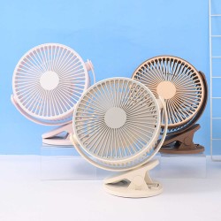 Small fans XIMI 6932533138117 COLOR BLOCKING TABLE CLIP LARGE FAN A MODEL (1200MAH) (138117)