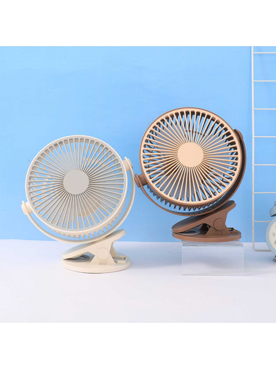 Փոքր հովհանոցներ XIMI 6932533138117 COLOR BLOCKING TABLE CLIP LARGE FAN A MODEL (1200MAH) (138117)