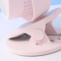 Small fans XIMI 6932533138117 COLOR BLOCKING TABLE CLIP LARGE FAN A MODEL (1200MAH) (138117)