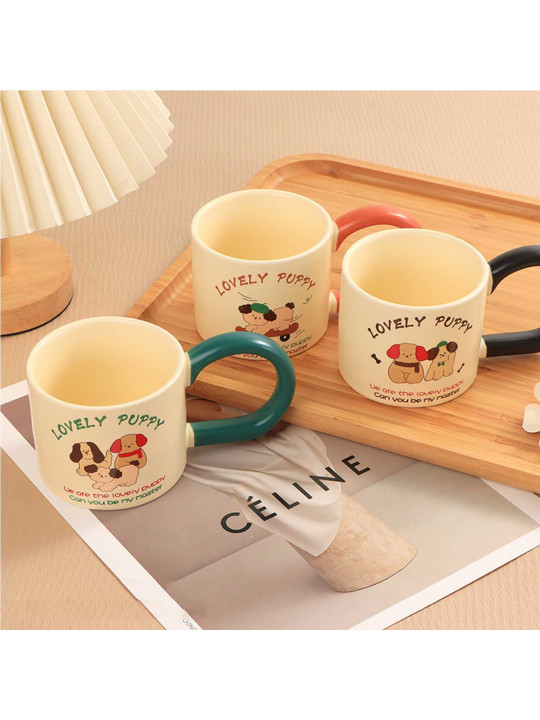 Գավաթներ XIMI 6941963967877 HAPPY XIAOWANG WIDE HANDLE CERAMIC CUP (967877)