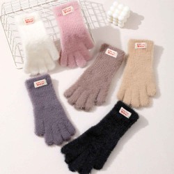 Seasonal gloves XIMI 6941963983037 POPULAR FABRIC LABEL WINTER GLOVES FOR WOMEN (983037)