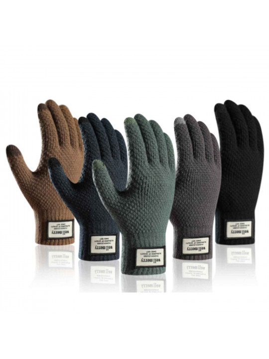 Սեզոնային ձեռնոցներ XIMI 6941963983082 CREATIVE FABRIC LABEL WINTER GLOVES FOR MEN (983082)