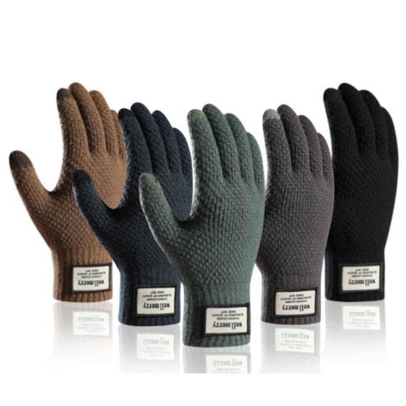 Սեզոնային ձեռնոցներ XIMI 6941963983082 CREATIVE FABRIC LABEL WINTER GLOVES FOR MEN (983082)