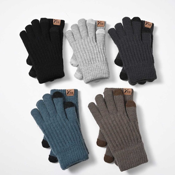 Seasonal gloves XIMI 6941963983099 TRENDY COLOR CONTRAST WINTER GLOVES FOR MEN (983099)