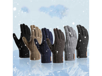 Սեզոնային ձեռնոցներ XIMI 6941963983105 SIMPLE SOLID COLOR WINTER GLOVES FOR MEN (83105)