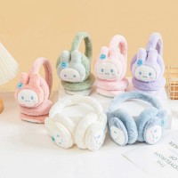 Winter hats XIMI 6941963983242 CUTE BUNNY FOLDABLE EARMUFFS (983242)