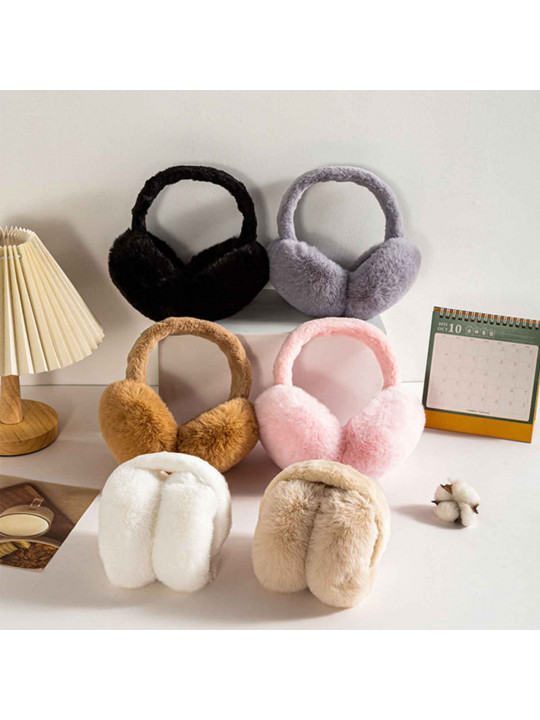 Ձմեռային գլխարկներ XIMI 6941963983259 SIMPLE SOLID COLOR FOLDABLE EARMUFFS (983259)