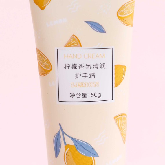 Body care XIMI 6942058169046 LEMON FRAGRANCE MOISTURIZING HAND CREAM (169046)