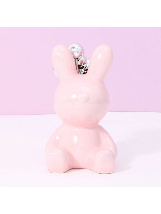 Խոհանոցային պարագաներ XIMI 6942156256686 CUTE BUNNY CARTOON JAR FRUIT FORK (SILVER) (256686)