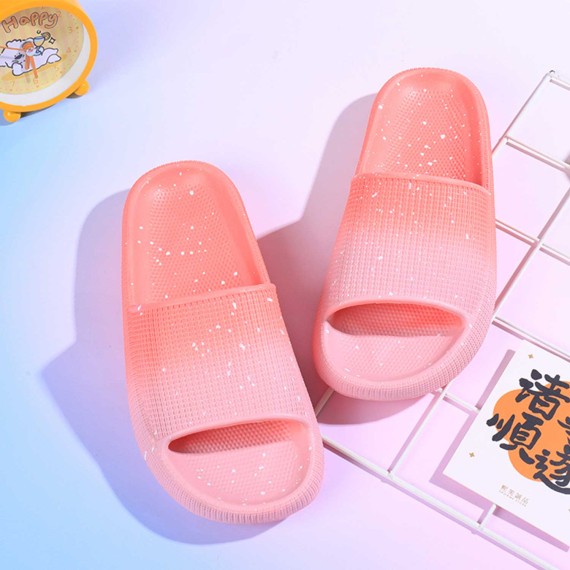 Summer slippers XIMI 6942156291670 DREAM STARRY SKY GRADIENT COLOR CHILDRENS SLIPPERS 33 (PINK GRADIENT) (291670)