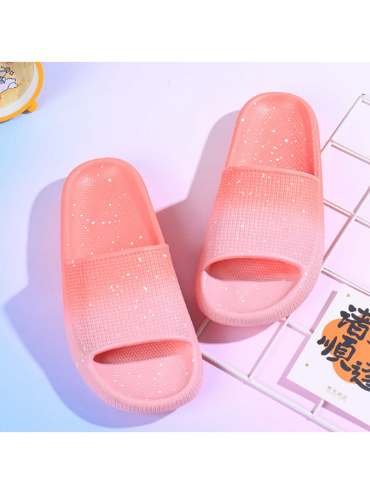 Summer slippers XIMI 6942156291694 DREAM STARRY SKY GRADIENT COLOR CHILDRENS SLIPPERS 35 (PINK GRADIENT) (291694)