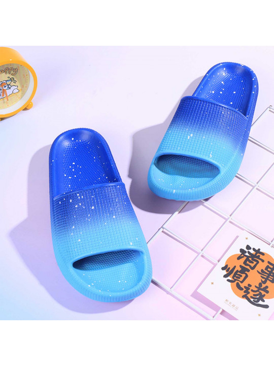 Summer slippers XIMI 6942156291717 DREAM STARRY SKY GRADIENT COLOR CHILDRENS SLIPPERS 33 (BLUE GRADIENT) (291717)