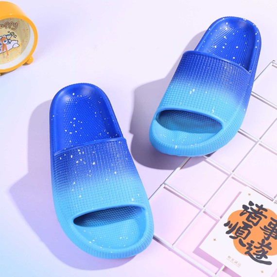 Ամառային հողաթափեր XIMI 6942156291717 DREAM STARRY SKY GRADIENT COLOR CHILDRENS SLIPPERS 33 (BLUE GRADIENT) (291717)