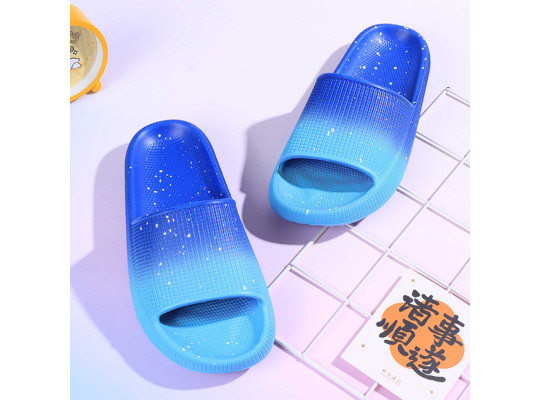 Summer slippers XIMI 6942156291731 DREAM STARRY SKY GRADIENT COLOR CHILDRENS SLIPPERS 35 (BLUE GRADIENT) (291731)
