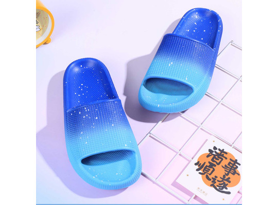 Summer slippers XIMI 6942156291748 DREAM STARRY SKY GRADIENT COLOR CHILDRENS SLIPPERS 36 (BLUE GRADIENT) (291748)
