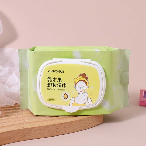 Уход за лицом XIMI 6973542567406 SHEA BUTTER MAKEUP REMOVER WIPES (60 PIECES) (567406)