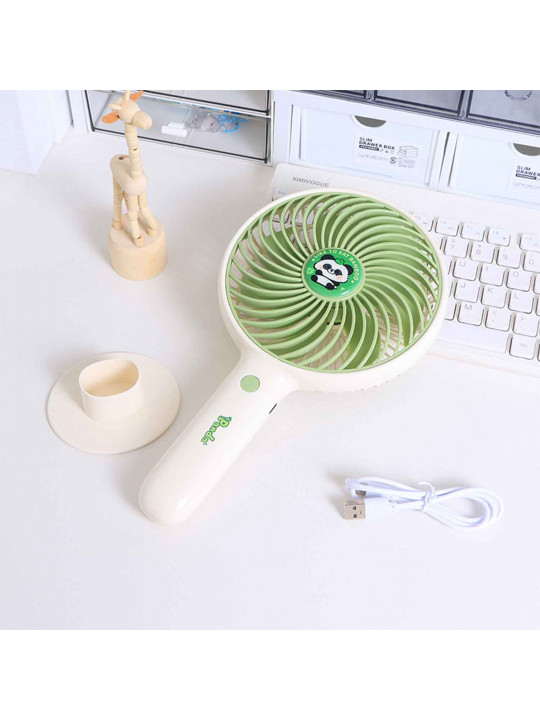 Փոքր հովհանոցներ XIMI 6975032790509 PANDA CONSPICUOUS BAG HANDHELD FAN (1800MAH) (790509)