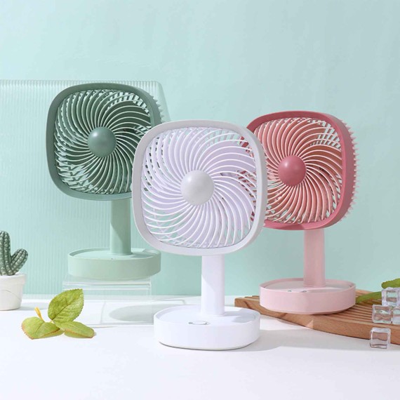 Small fans XIMI 6978068781084 SQUARE DESKTOP FAN (1200MAH) (781084)
