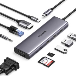 Usb-hub UGREEN 10-in-1 4K HDMI USB-C (15601)