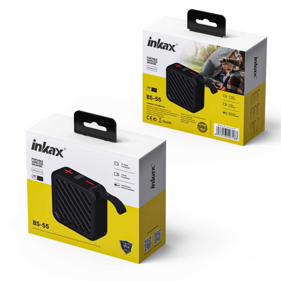 Bluetooth динамик INKAX BS-55 (Black) 