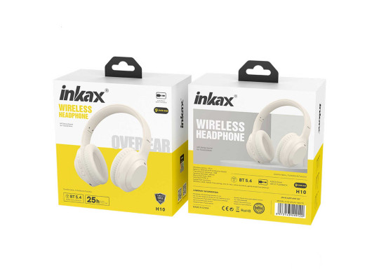 Наушник INKAX H10 (White) 