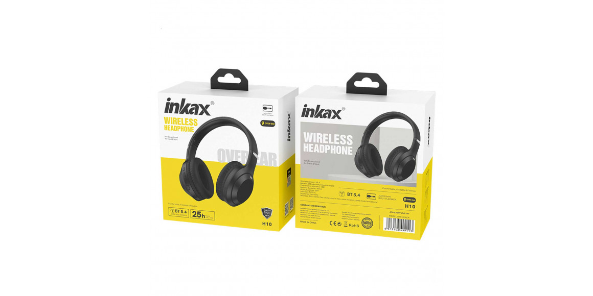 Наушник INKAX H10 (Black) 