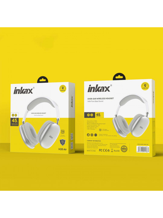 Наушник INKAX H35 Air (Silver) 