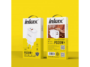 Հոսանքի ադապտոր INKAX Y33 20W (White) 