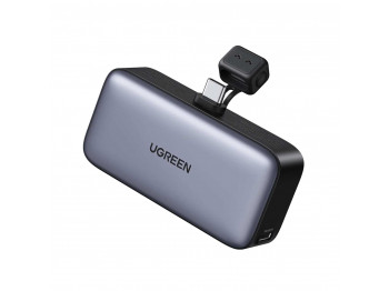 Արտաքին սնուցման մարտկոց UGREEN PB503 5000mAh Mini PD 20W USB-C (Grey) (35338)