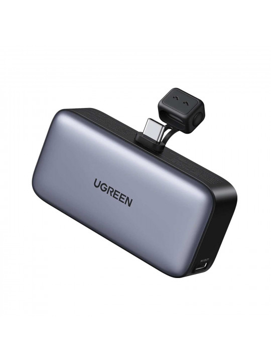Արտաքին սնուցման մարտկոց UGREEN PB503 5000mAh Mini PD 20W USB-C (Grey) (35338)