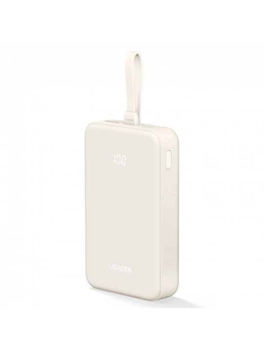 Արտաքին սնուցման մարտկոց UGREEN PB505 20000mAh 22.5W USB-C (White) (35340)