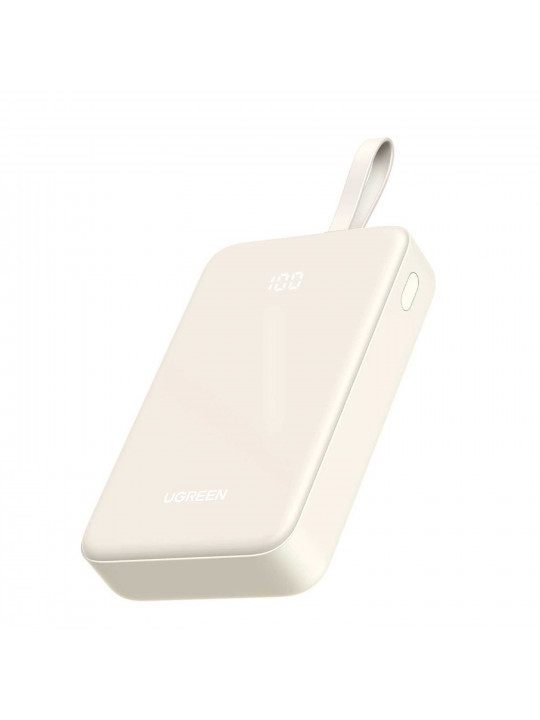 Արտաքին սնուցման մարտկոց UGREEN PB505 20000mAh 22.5W USB-C (White) (35340)