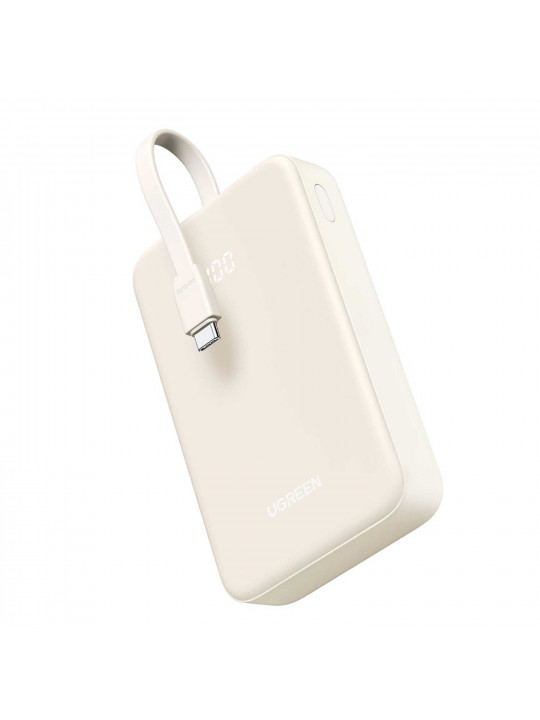 Արտաքին սնուցման մարտկոց UGREEN PB505 20000mAh 22.5W USB-C (White) (35340)