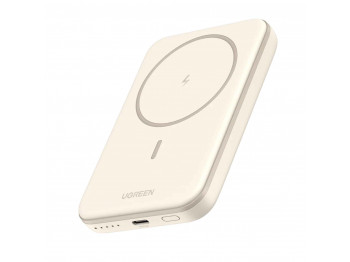 Արտաքին սնուցման մարտկոց UGREEN PB560 5000mAh Magnetic Wireless USB-C (Beige) (25207)