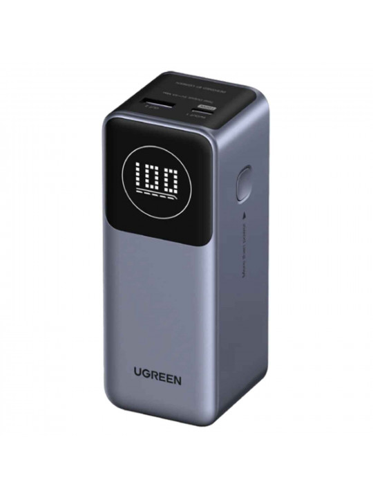 Արտաքին սնուցման մարտկոց UGREEN PB724 12000mAh Magnetic Wireless 100W USB-C (Grey) (35526)