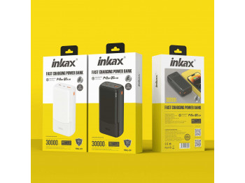 Արտաքին սնուցման մարտկոց INKAX PBQ-59 30000mAh (Black) 