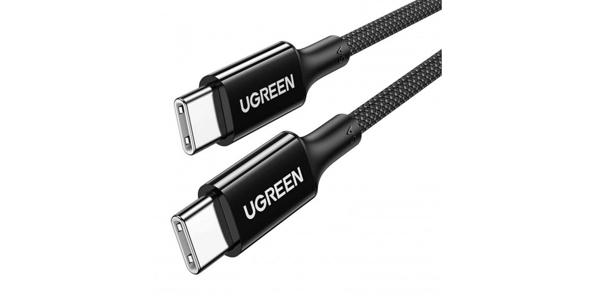 Մալուխ UGREEN US557 Type-C to Type-C 100W 1m (Black) (15275)
