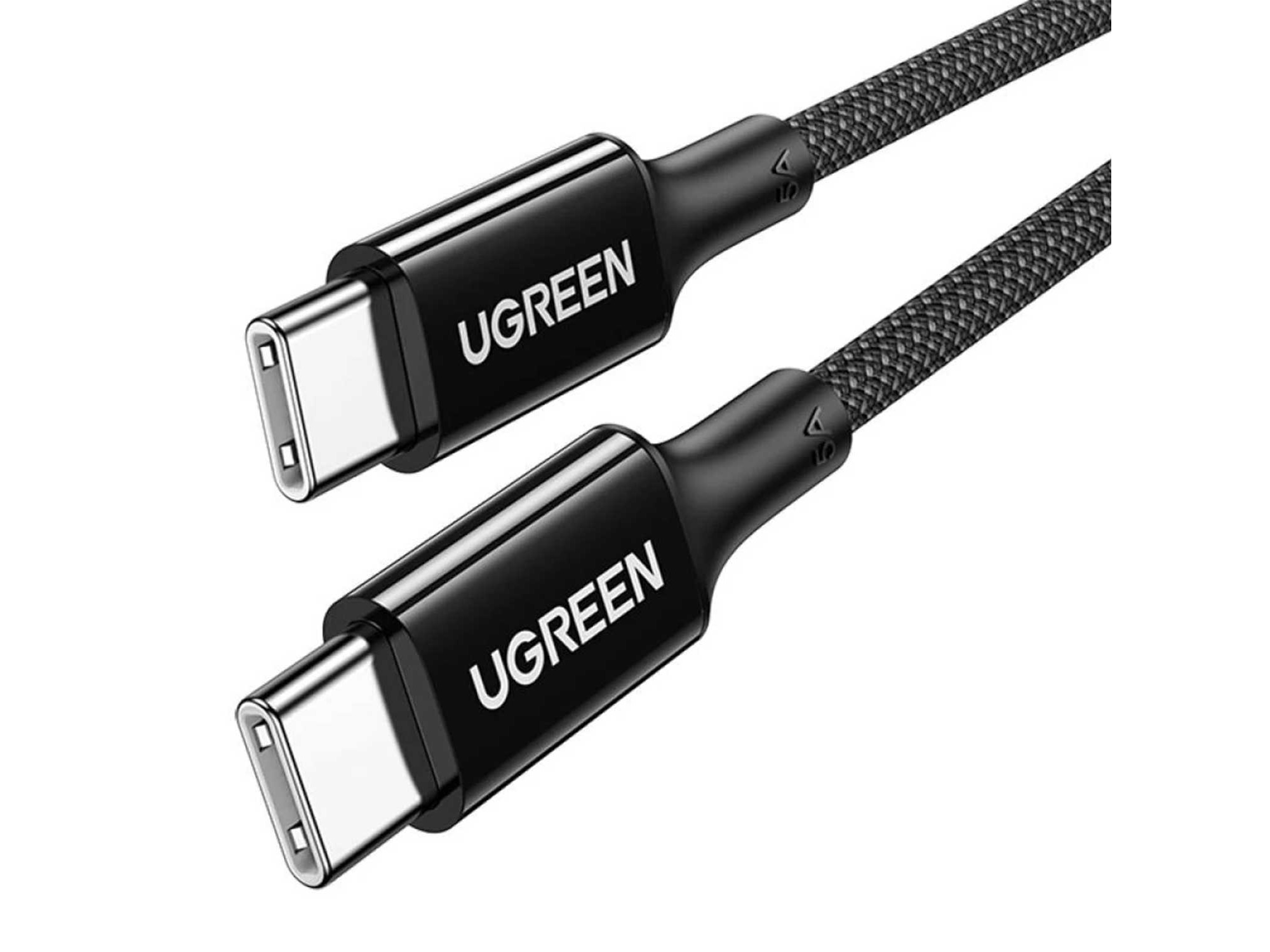 Մալուխ UGREEN US557 Type-C to Type-C 100W 1m (Black) (15275)