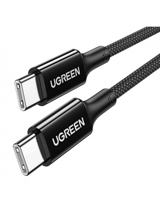 Մալուխ UGREEN US557 Type-C to Type-C 100W 1m (Black) (15275)