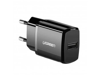 Հոսանքի ադապտոր UGREEN USB WALL CHARGER (BLACK) (50459)