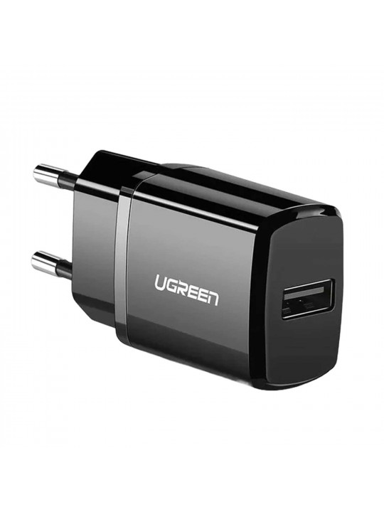 Հոսանքի ադապտոր UGREEN USB WALL CHARGER (BLACK) (50459)