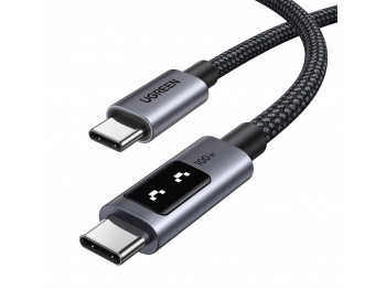 Մալուխ UGREEN Uno USB-C to USB-C 0.5m (Grey) (45612)