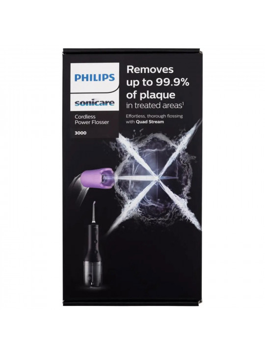 Ատամների խնամք եվ իրիգատորներ PHILIPS HX3826/33 BLACK 