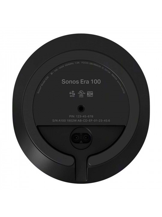 Bluetooth բարձրախոս SONOS Era 100 (Black) (E10G1EU1BLK)
