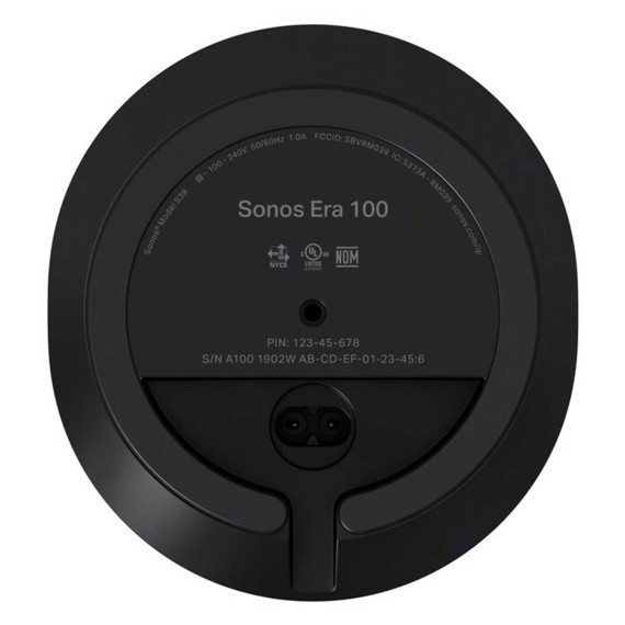 Bluetooth բարձրախոս SONOS Era 100 (Black) (E10G1EU1BLK)